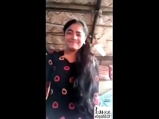 Desi village Indian Girlfreind uniformly knockers added to pussy for boyfriend